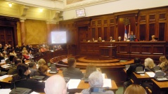 24 January 2013 The participants of the public hearing on the one year of implementation of the Law on Social Welfare